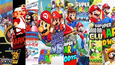 mario series|www.list of all mario games.com.